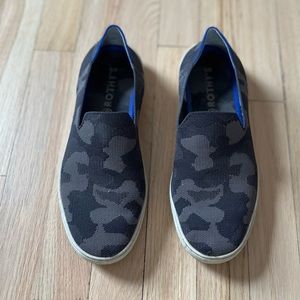 Rothy’s Grey Camo Sneakers Size 10